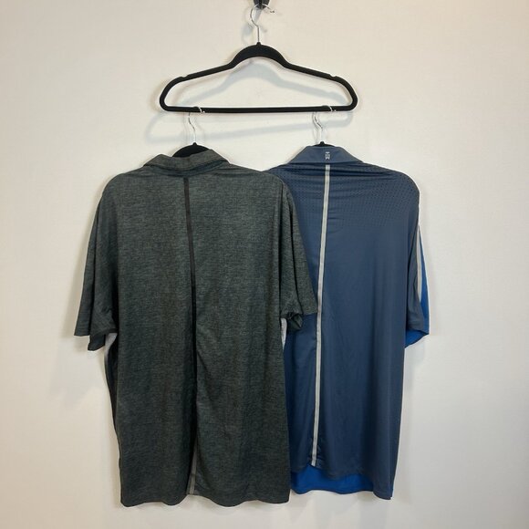 Lot Of 2 Nike Tiger Woods Collection Perforated Panel Golf Polo Mens XL 585783 - Picture 11 of 12